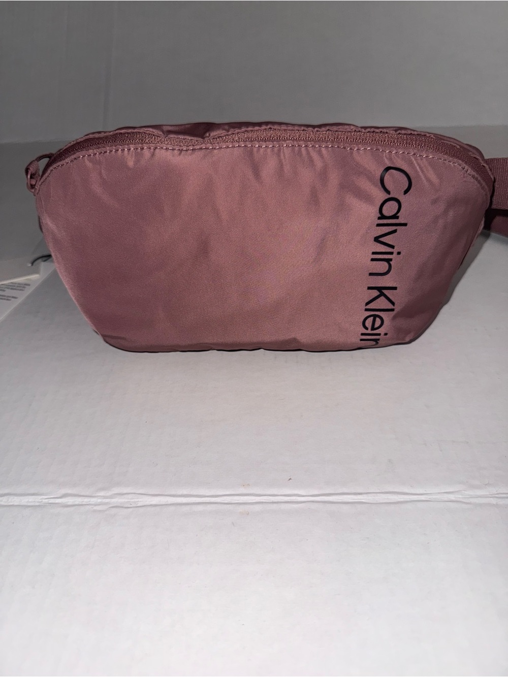 Calvin Klein Dusty Rose Nylon Belt Bag Crossbody
